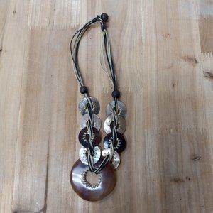 Brown Statement Necklace